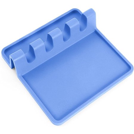 ZULAY KITCHEN Zulay Utensil Rest w Drip Pad Silicone  Periwinkle ZULB089LVL2NM